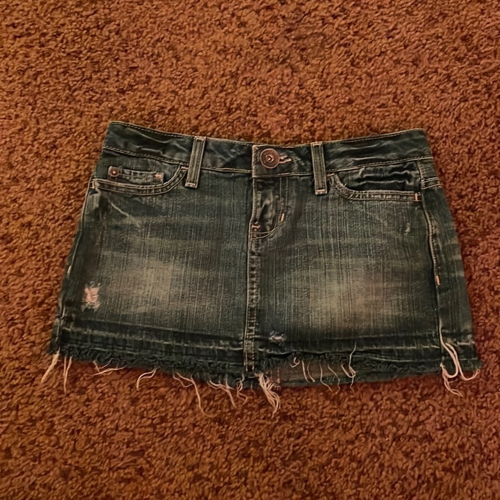 Denim skirt